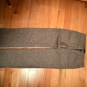 Wool mix pants